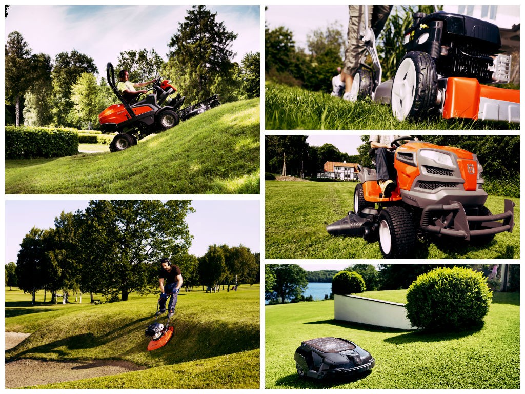 Mowing the lawn_traktor